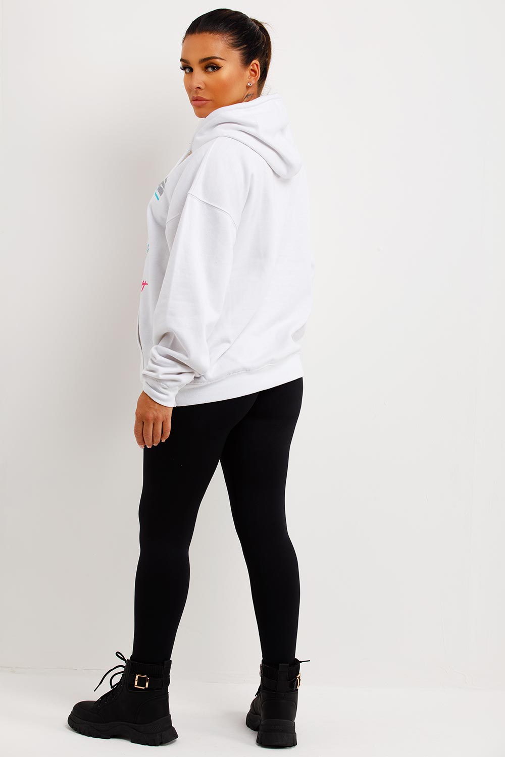 white oversized hoodie womens