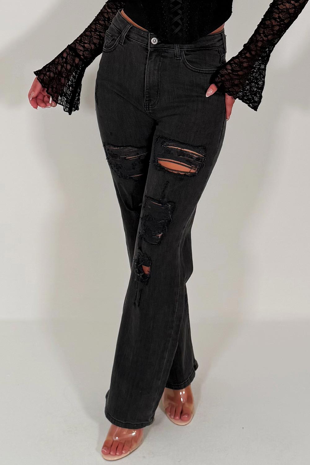 womens ripped jeans sale uk styledup