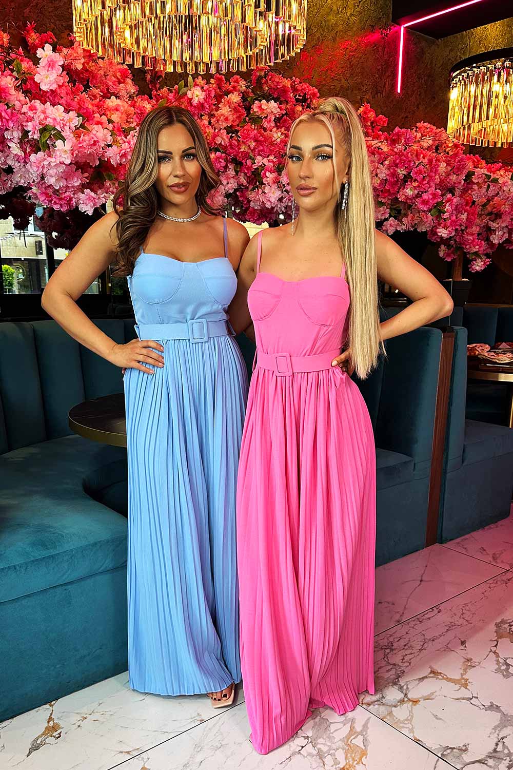 wide leg occasion jumpsuit uk