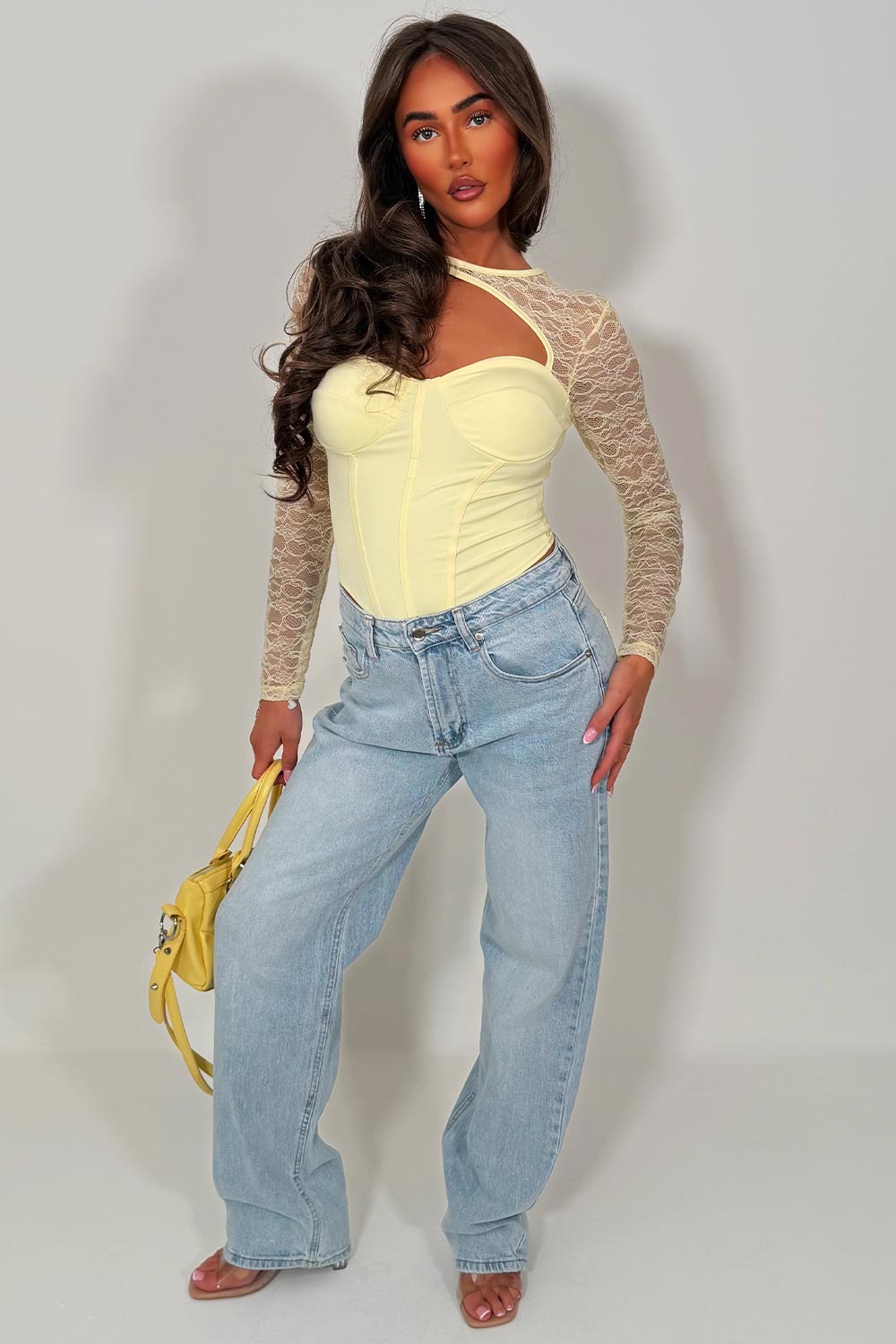 wide leg diamante jeans for womens zara uk sale