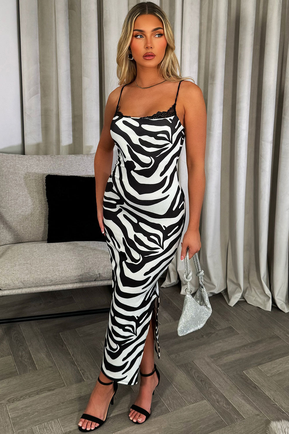animal print maxi dress zara womens