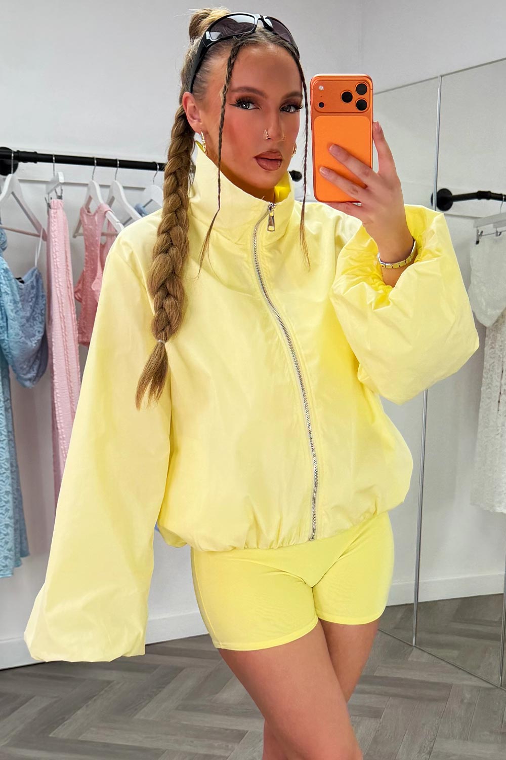 womens summer jacket festival wind breaker uk