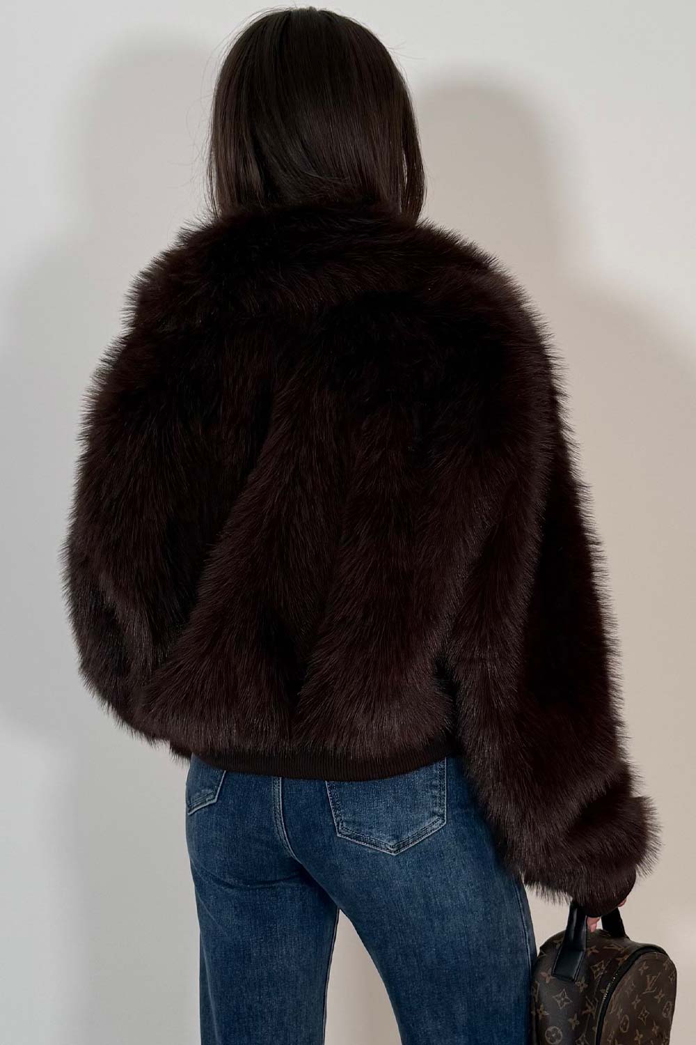 womens fur jacket zara uk premium quality