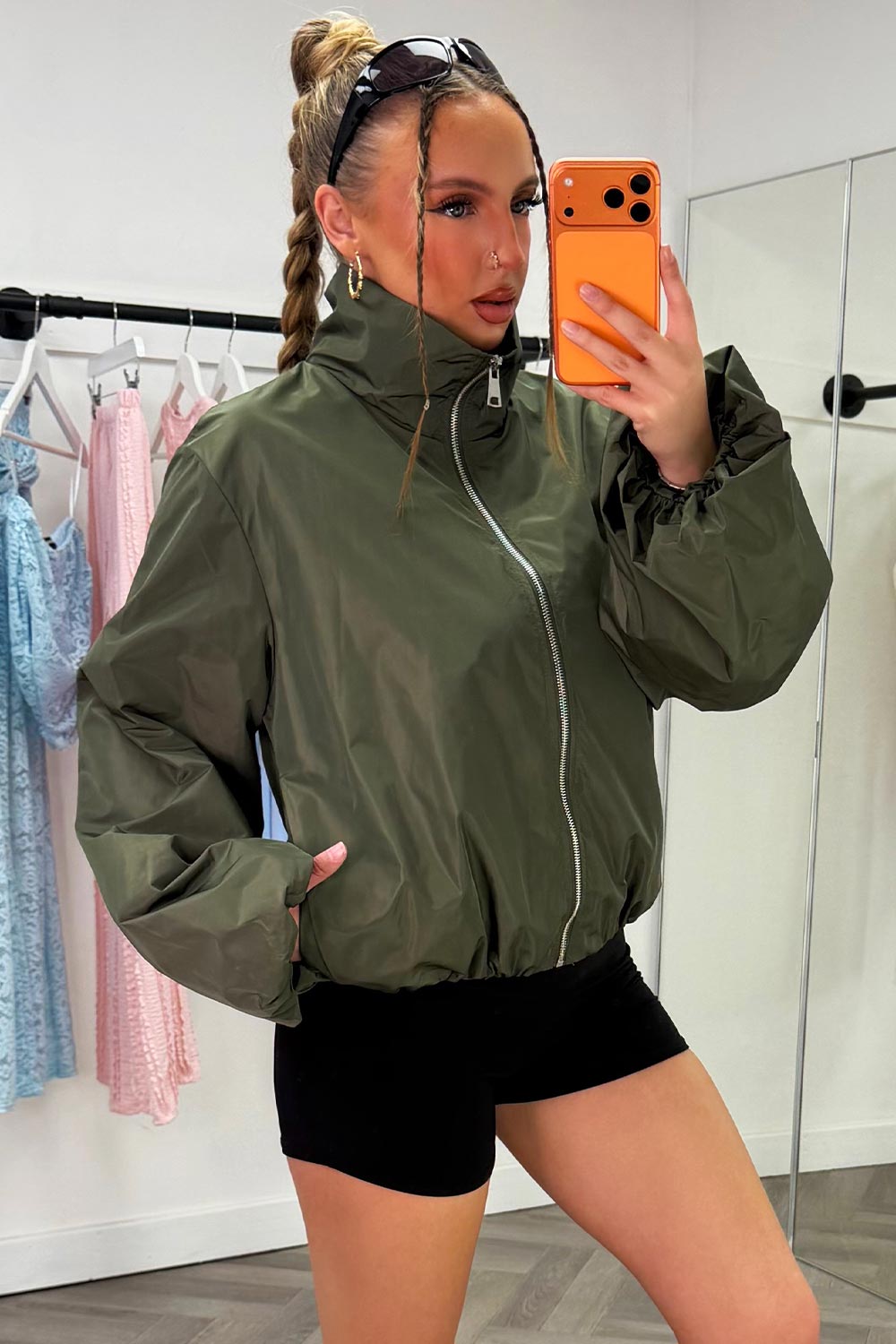 womens summer jacket festival wind breaker uk