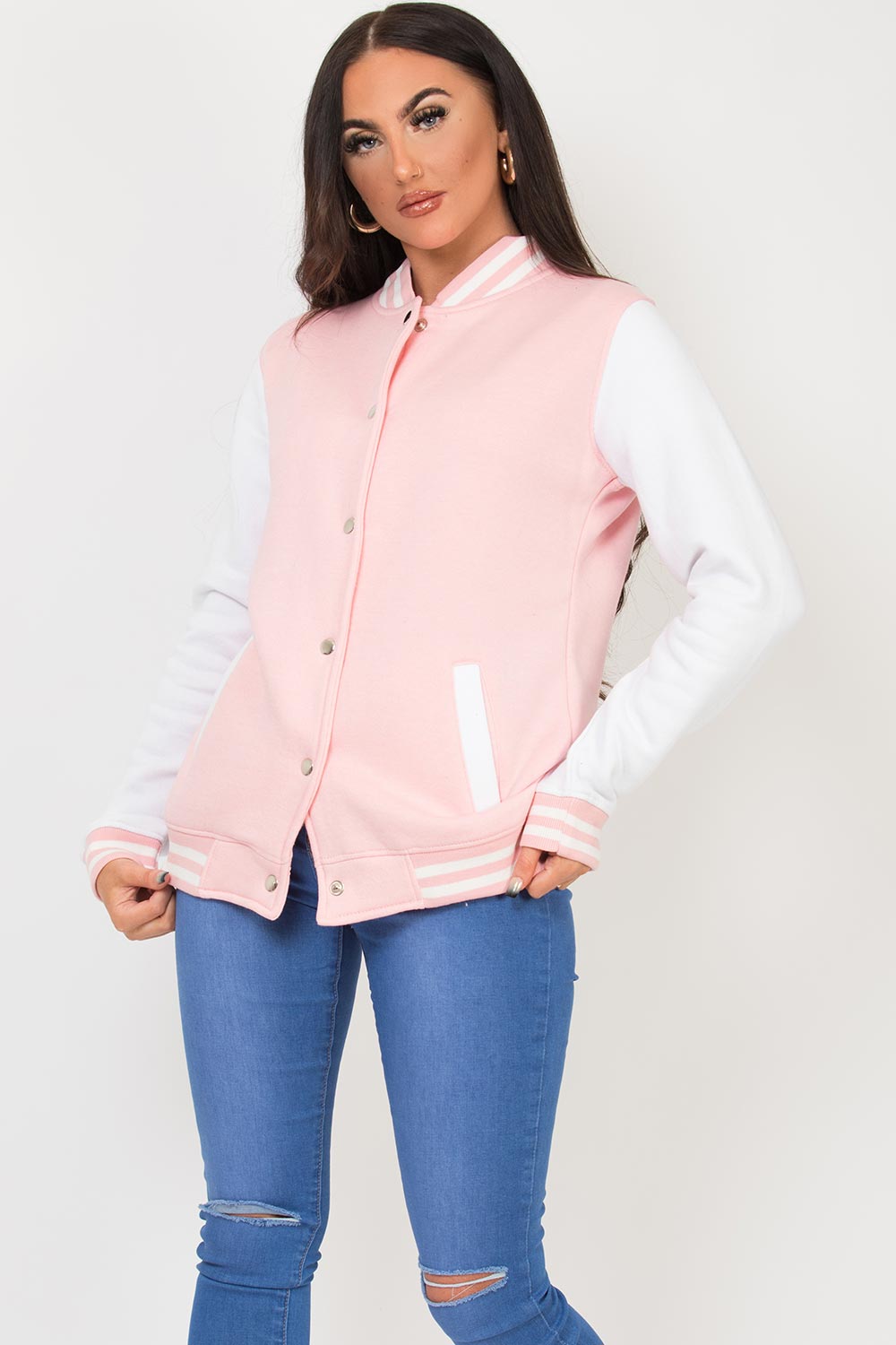 bomber baseball jacket womens