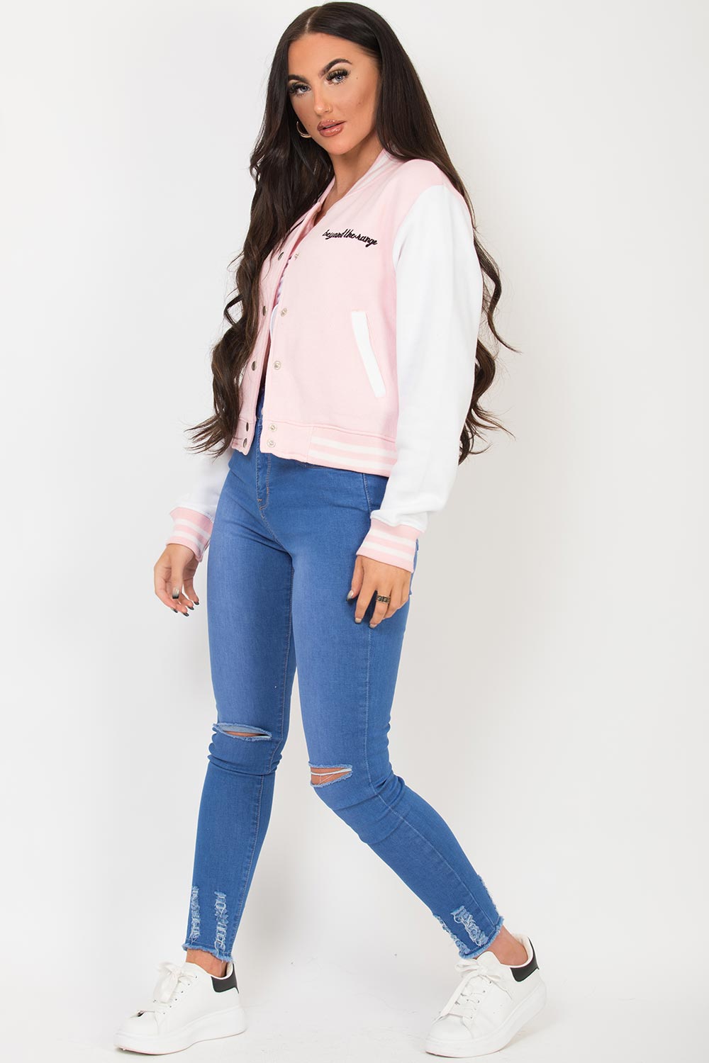 letter b baseball bomber jacket