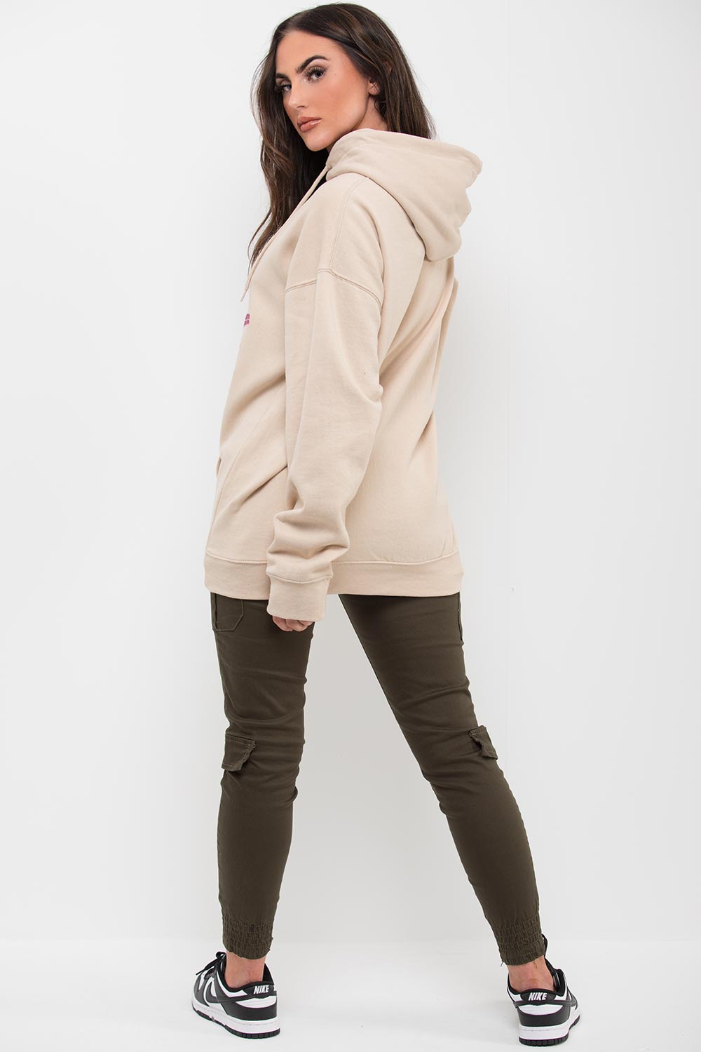 teddy bear graphic hoodie