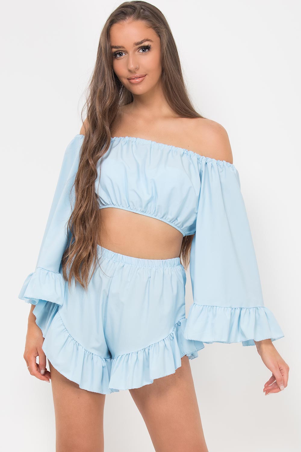 bless sleeve two piece co ord set