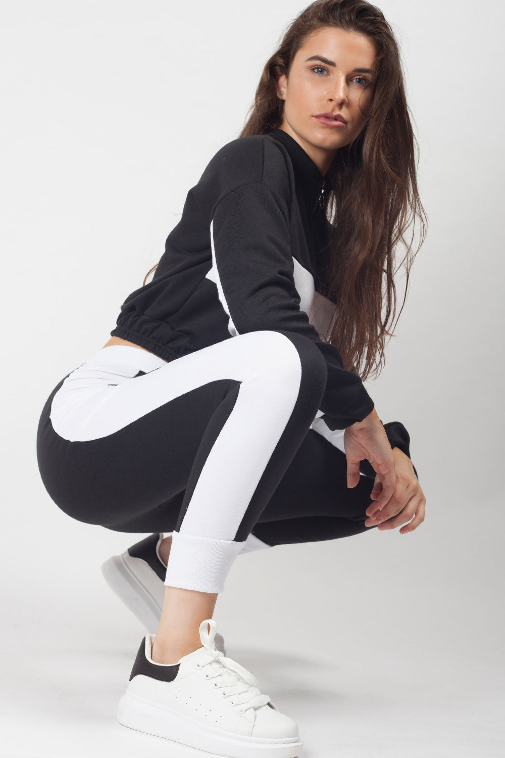 black loungewear set