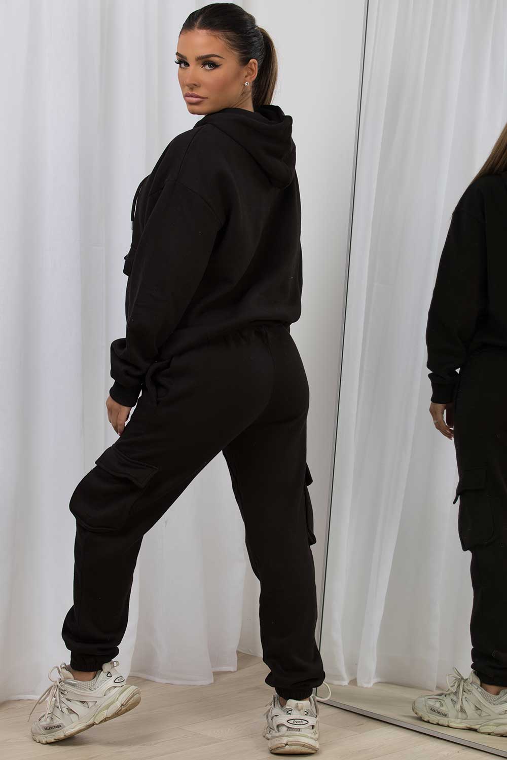 loungewear with hood womens