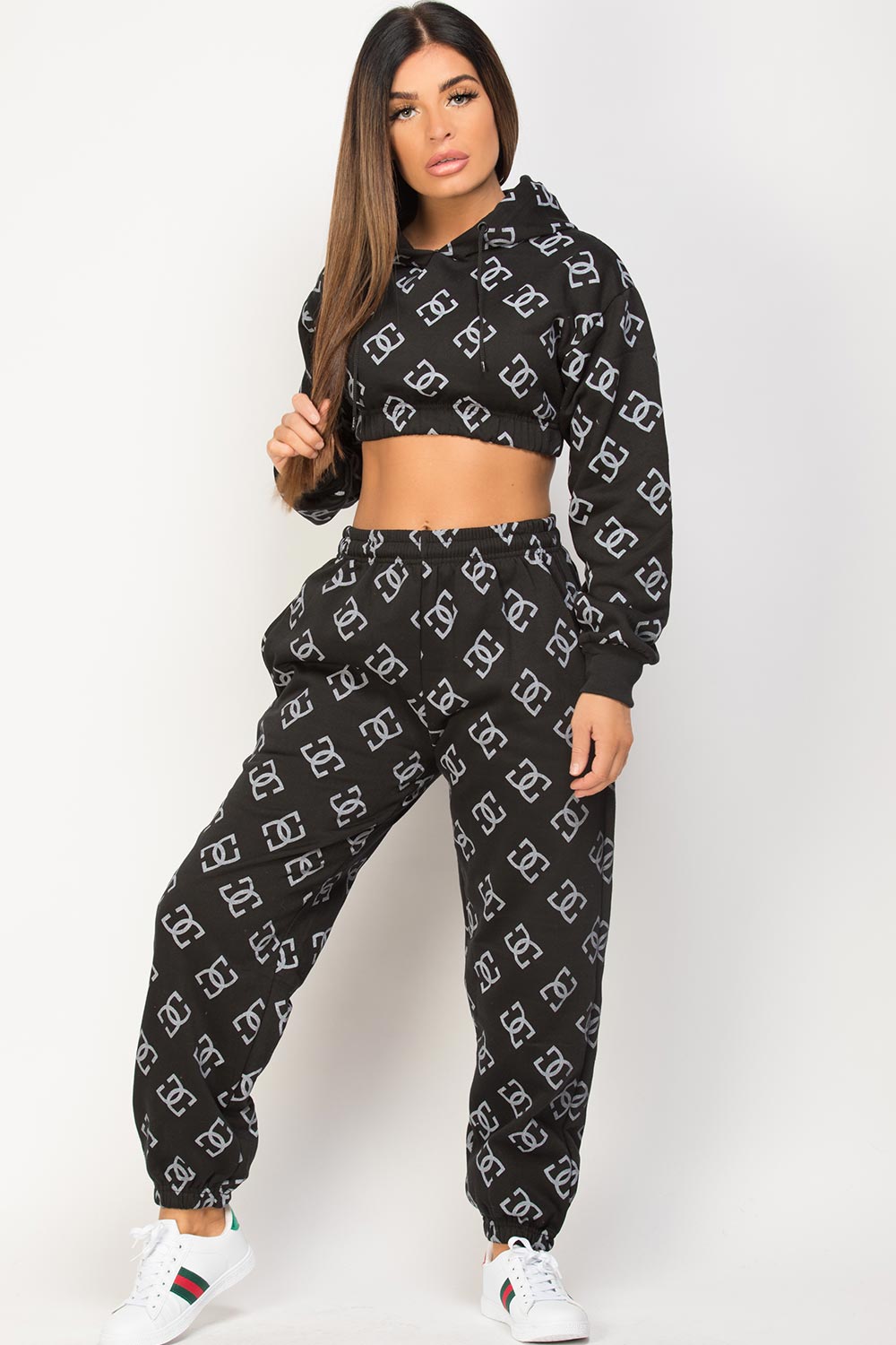 loungewear set with cg print