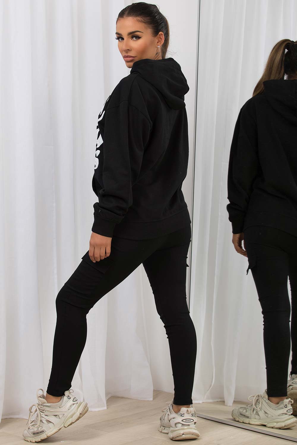 oversized hoodie with love never fails