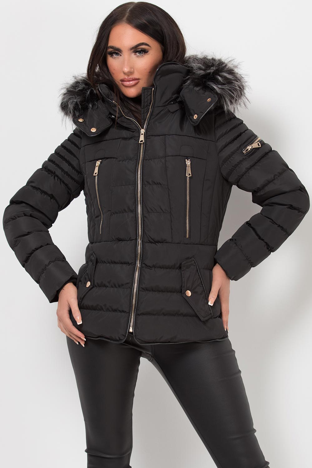 womens jacket black
