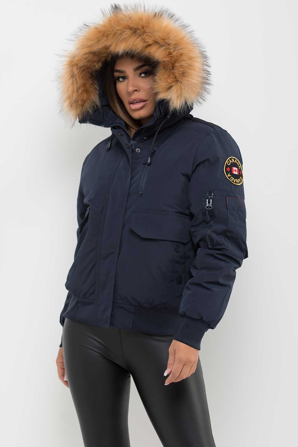 zavetti canada womens bomber jacket gabellia sale