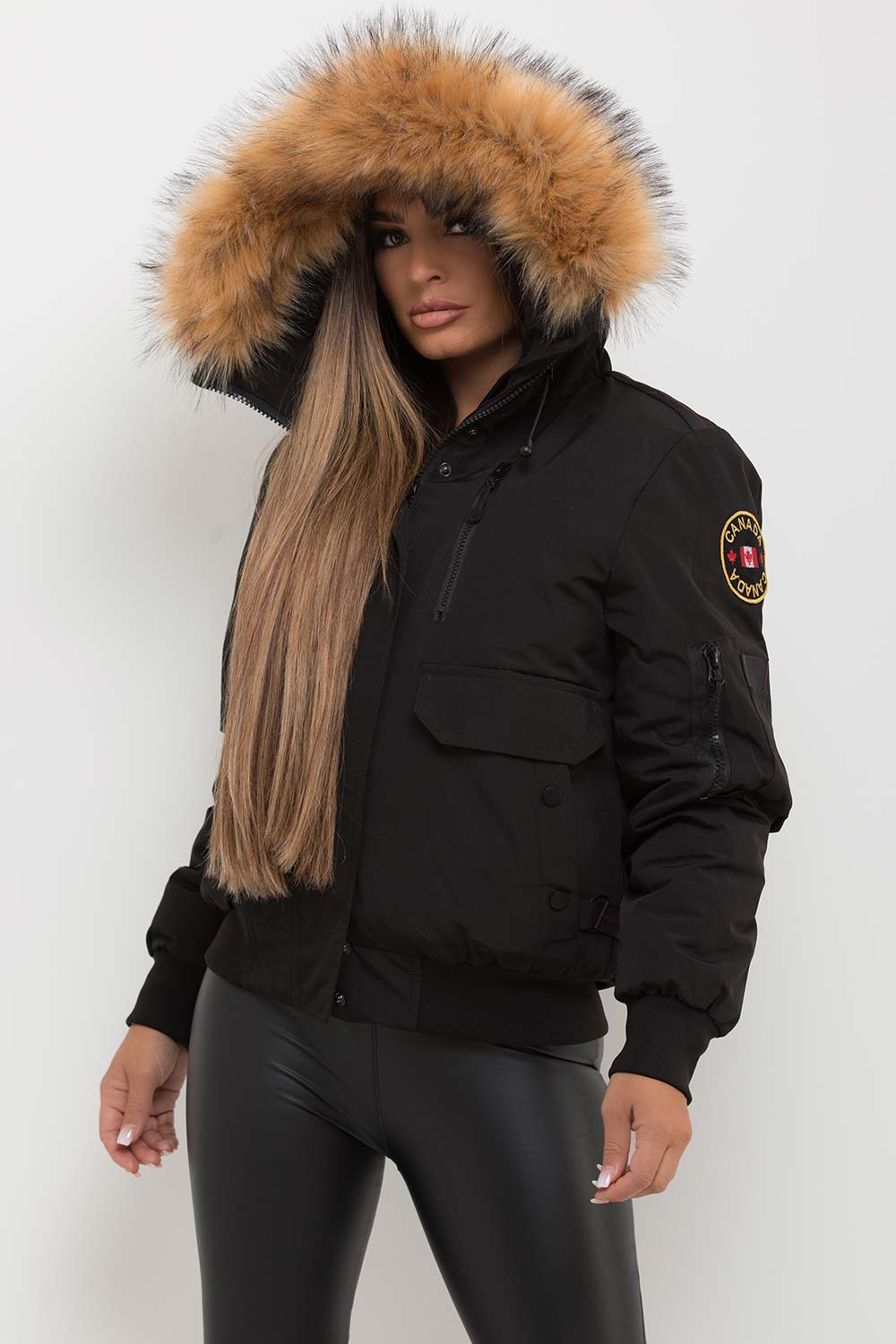 zavetti canada womens jacket bomber sale