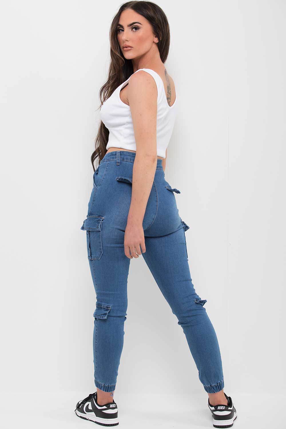 petite cargo trousers