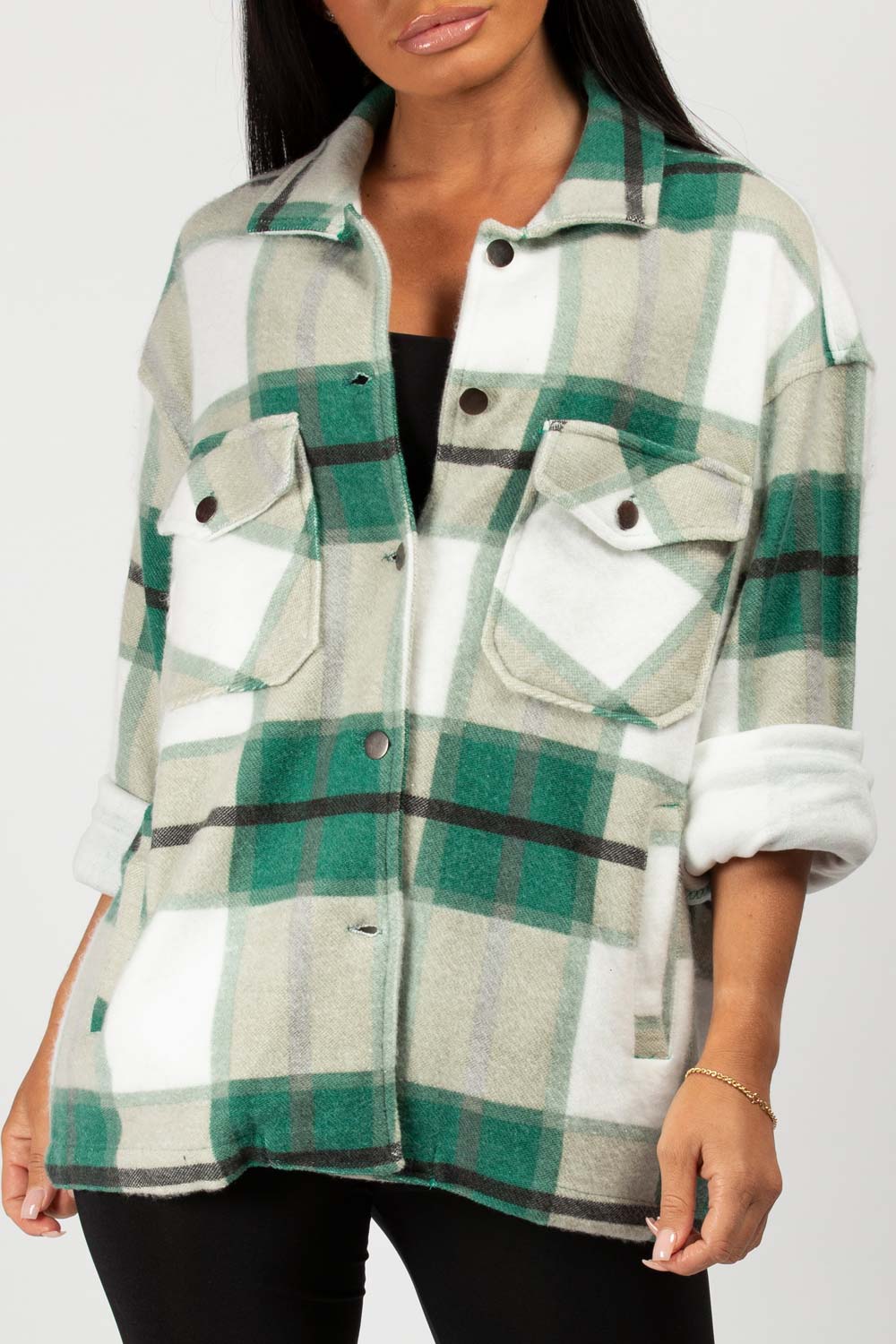 check shacket womens