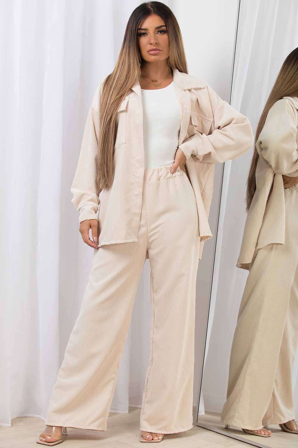 womens corduroy set uk