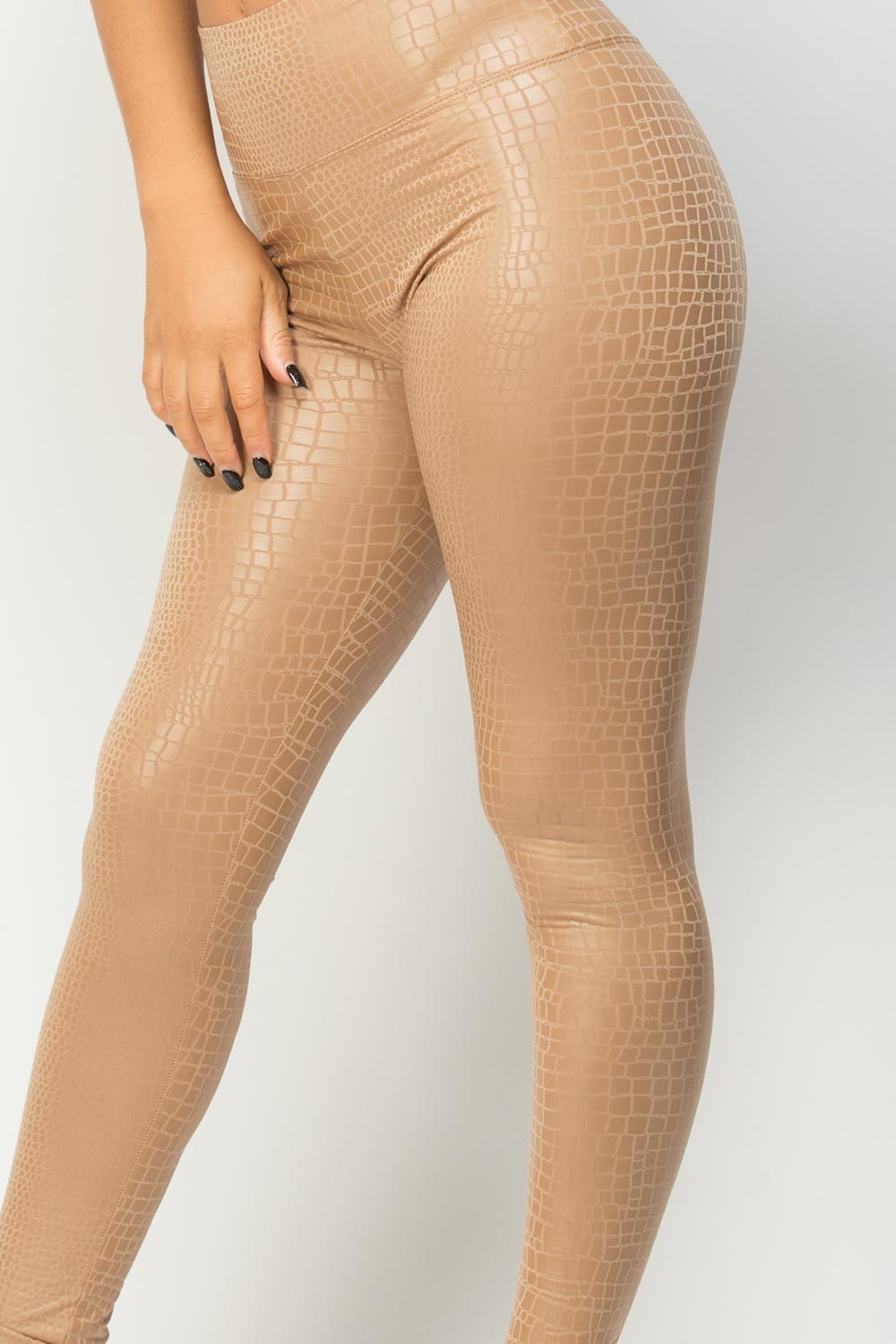 stone croc leggings high waisted