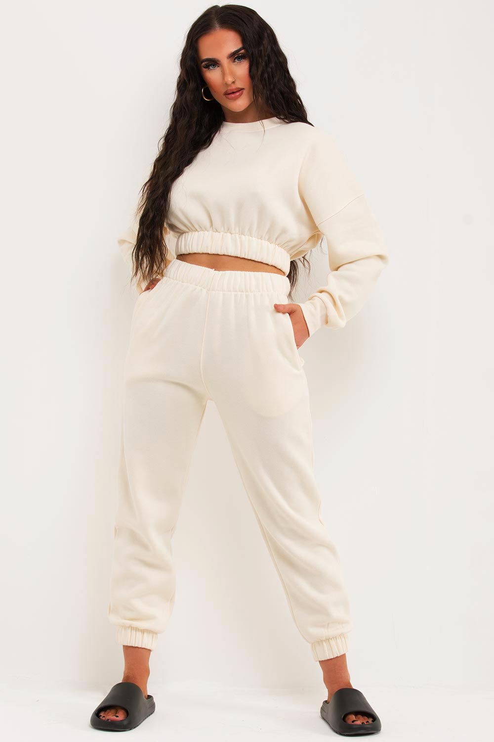 womens tracksuit oatmeal