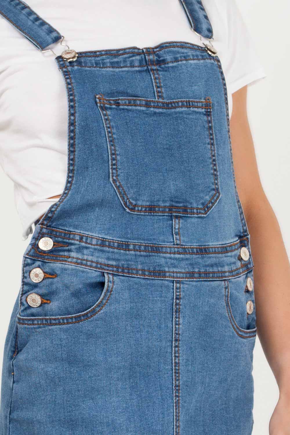 denim pinafore styledup fashion
