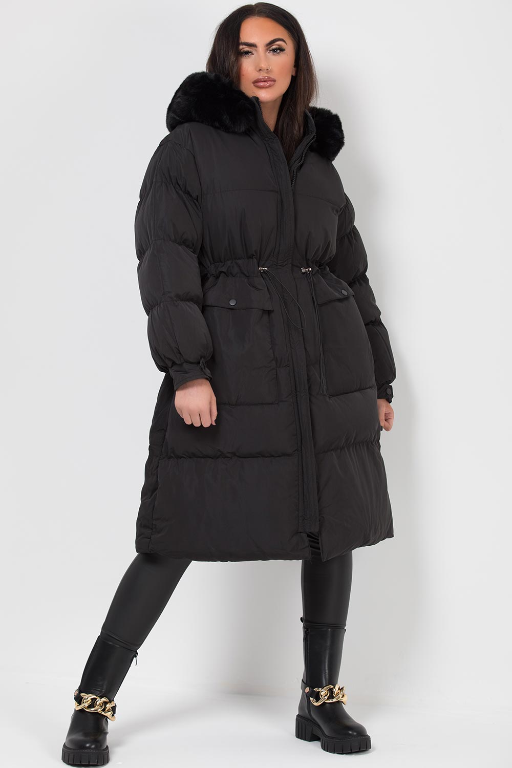 long puffer coat