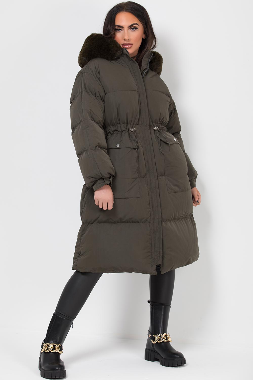 long puffer coat