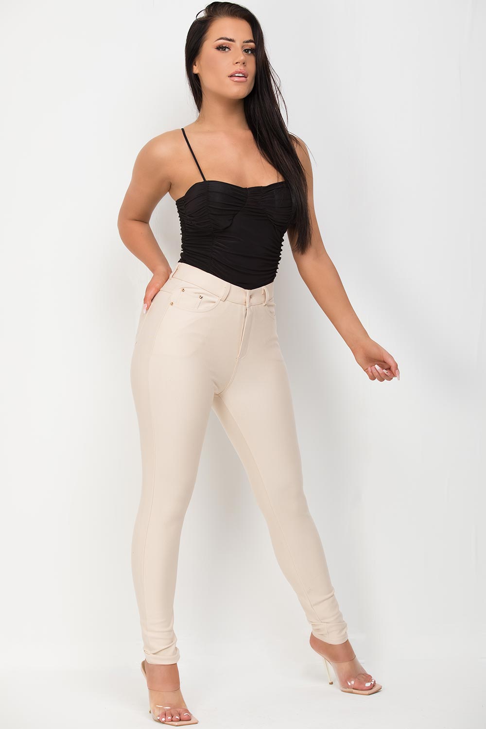 womens beige jaggings uk