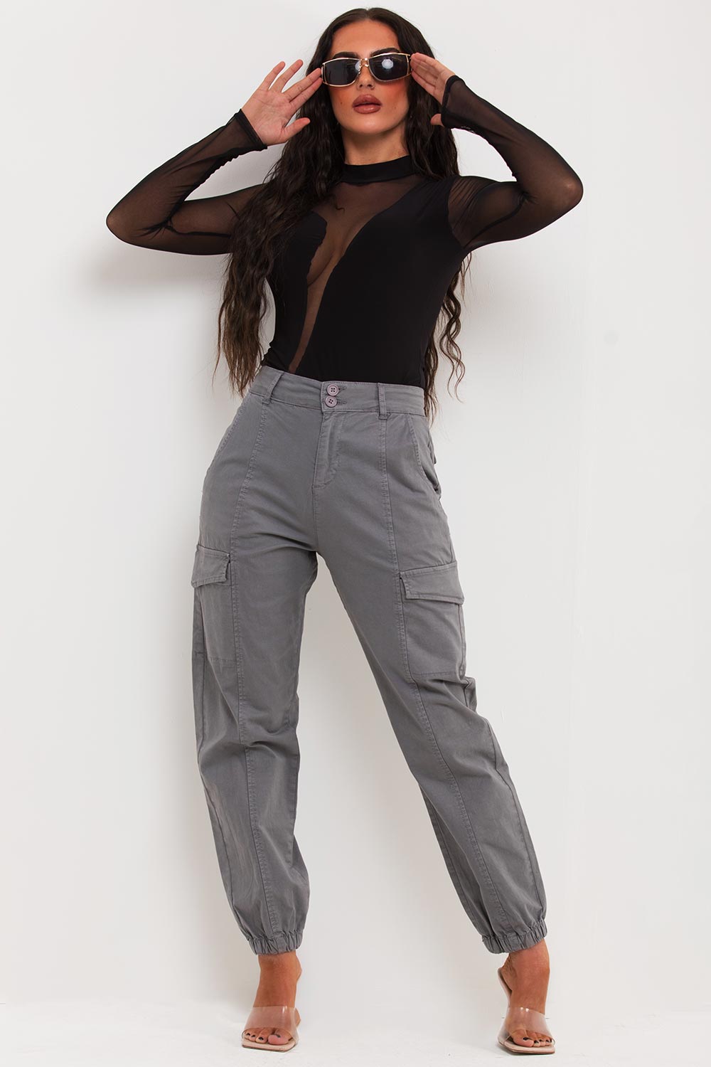 womens cargo trousers uk