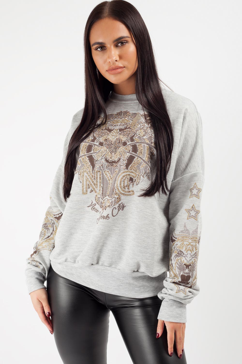Long Sleeve Sweatshirt Grey