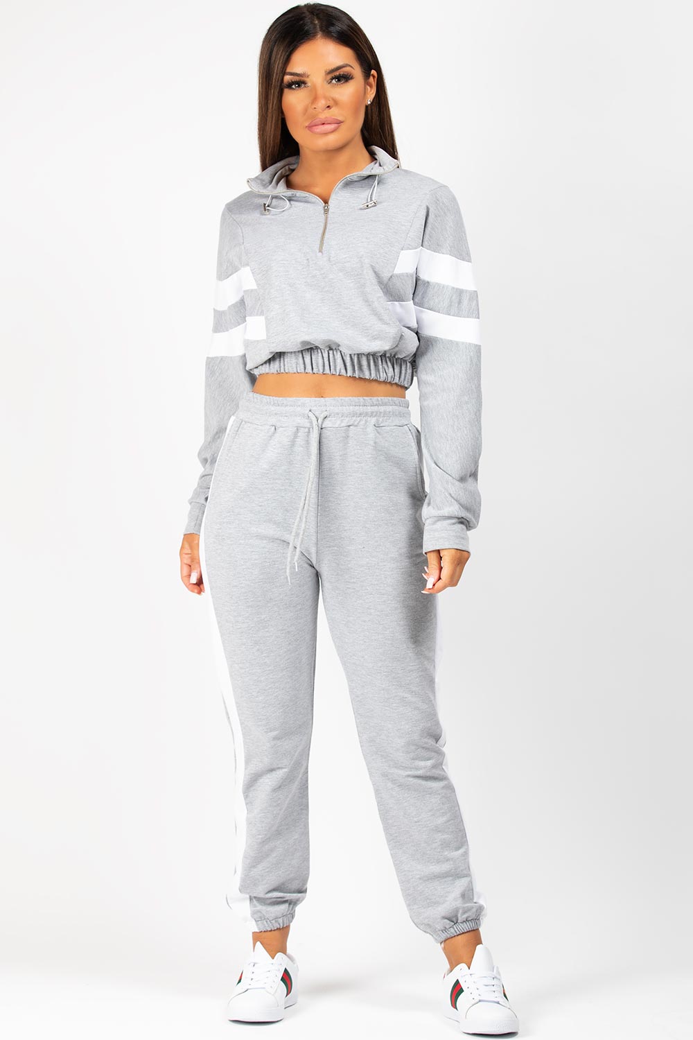 grey petite lounge set