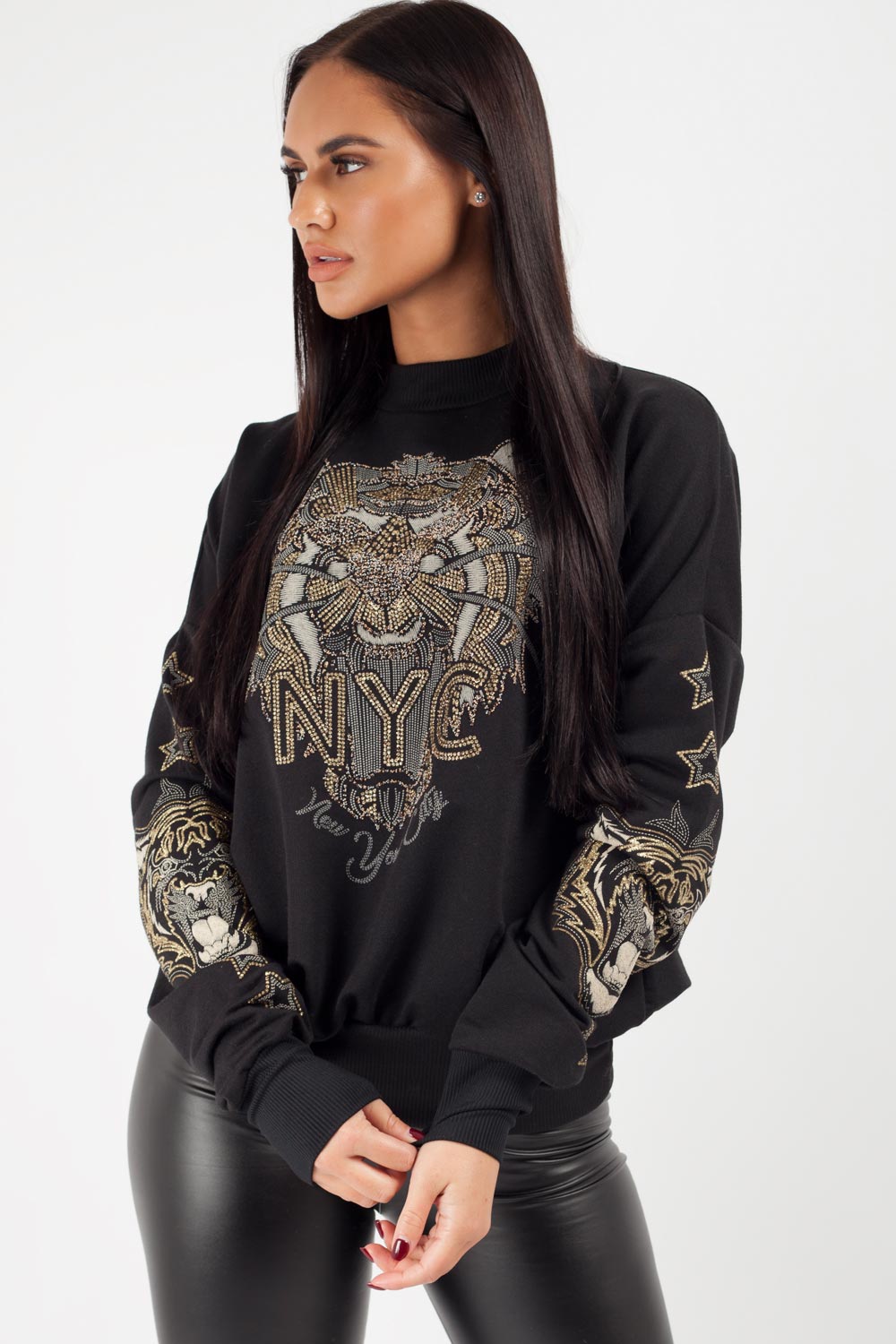 Long Sleeve Sweatshirt Black