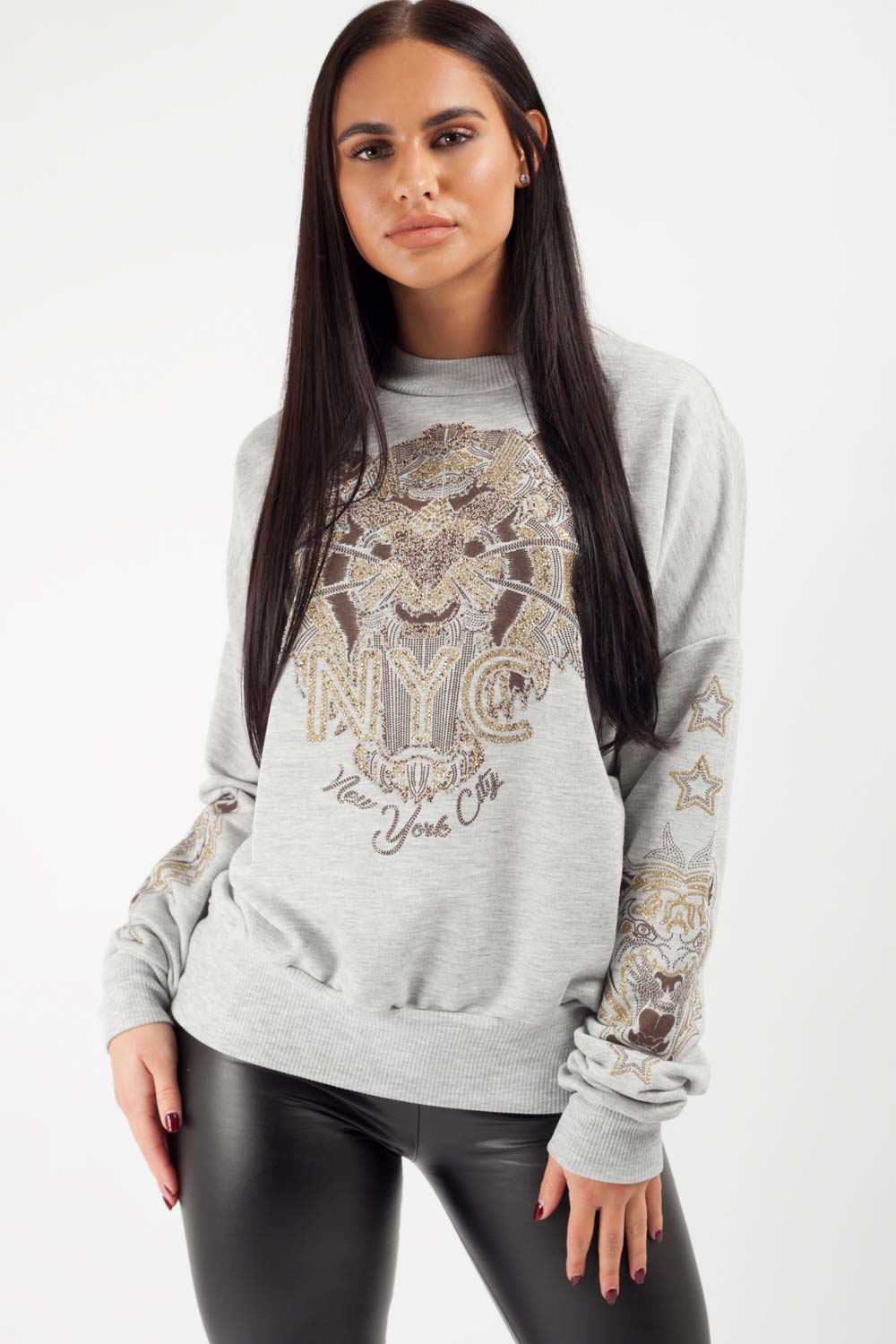 Long Sleeve Sweatshirt Grey