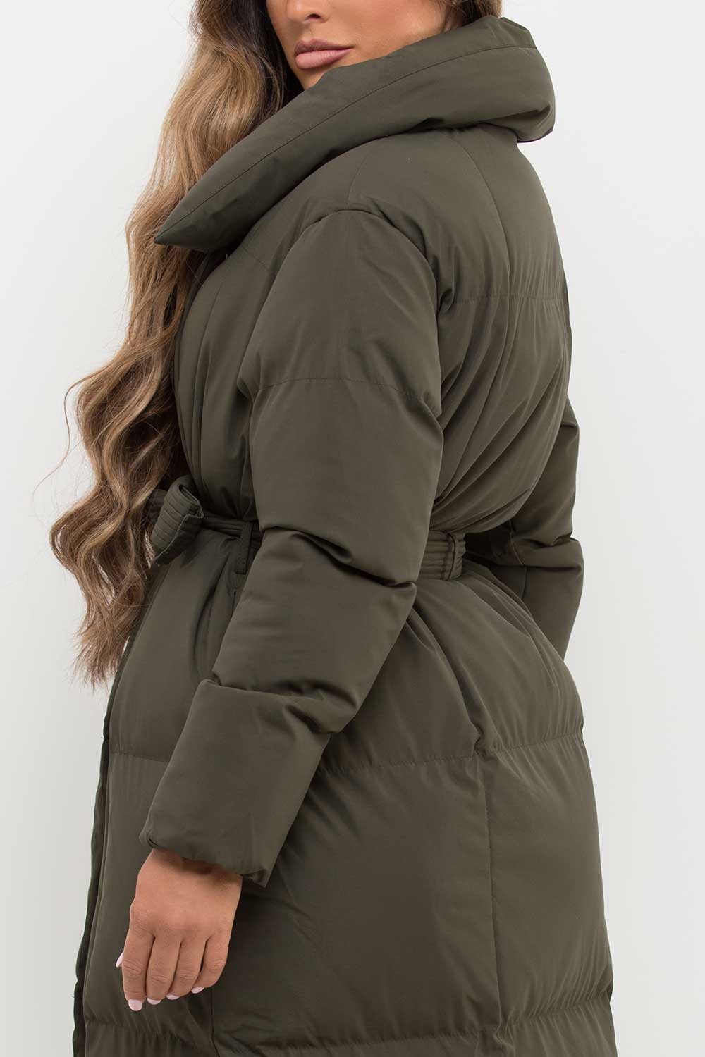 padded puffer longline duvet coat womens uk