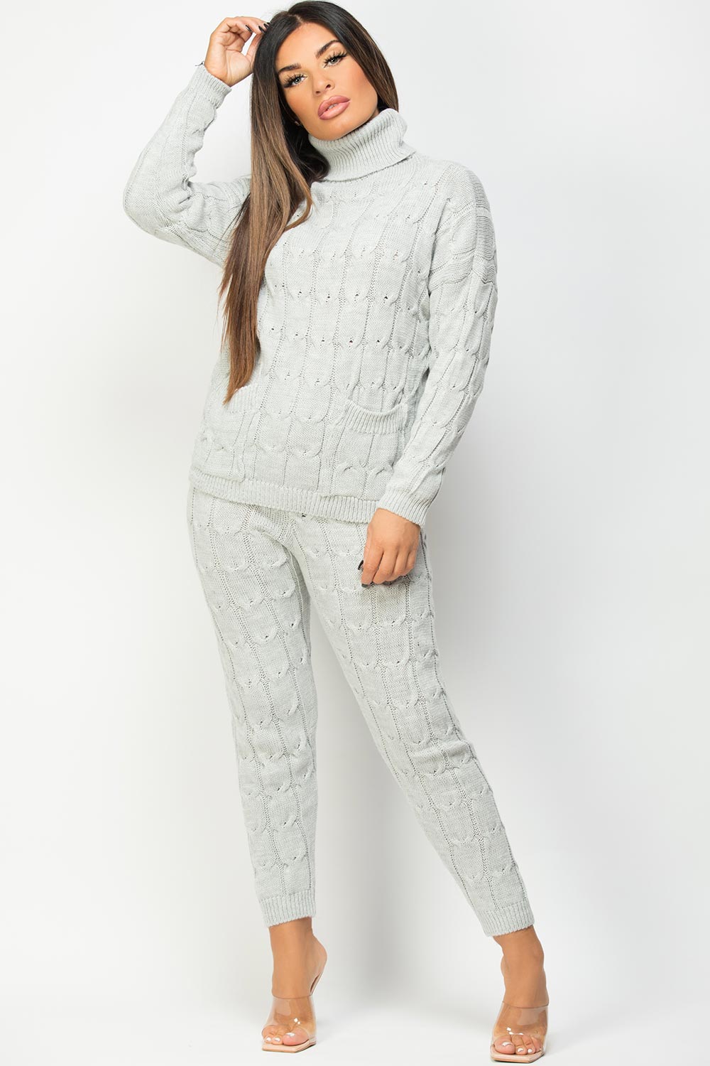 roll neck loungewear set