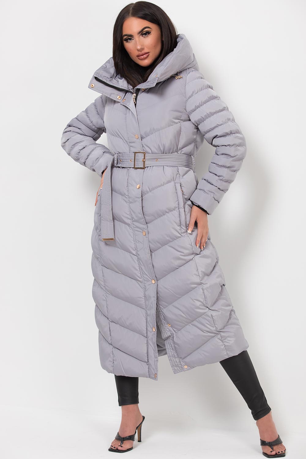 long puffer coat