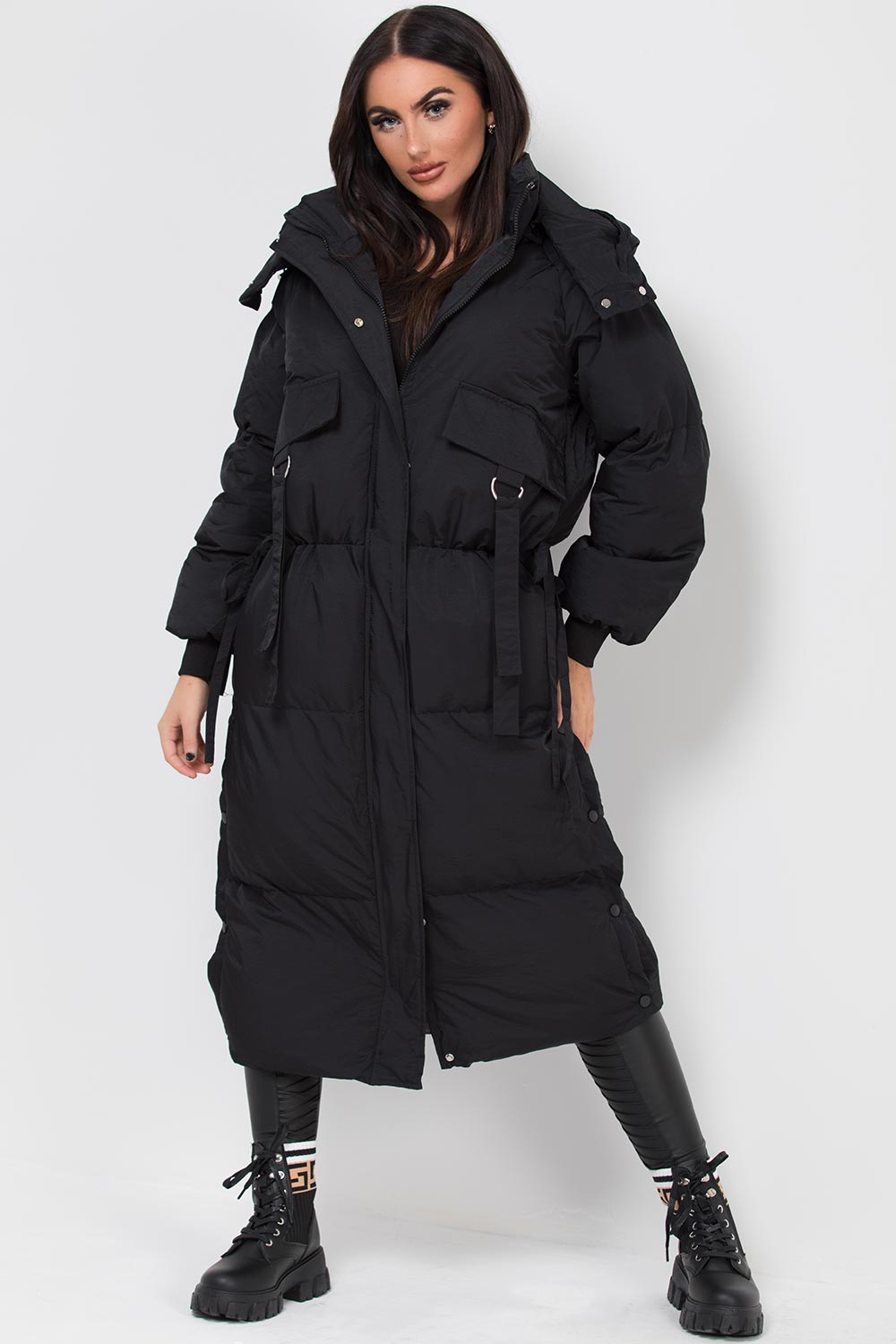 longline padded coat