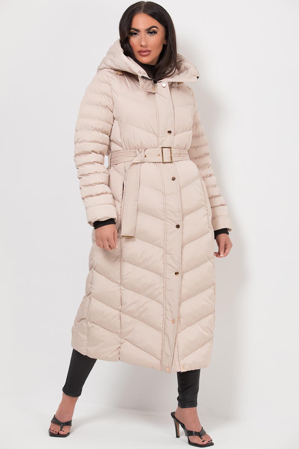 long puffer coat women