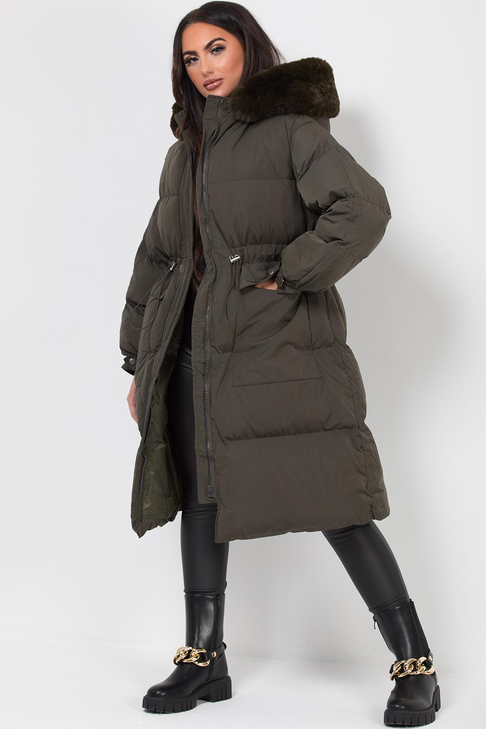 long puffa coat