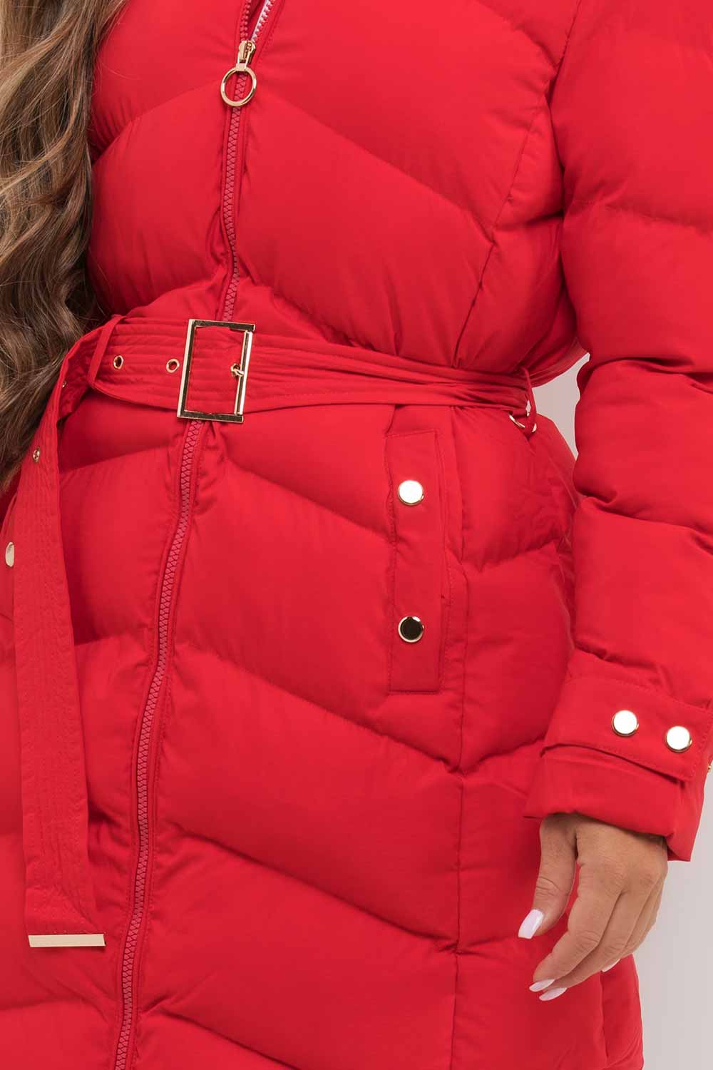 longline puffer coat