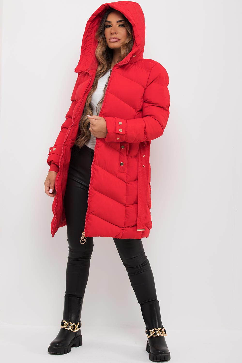 long puffer coat womens