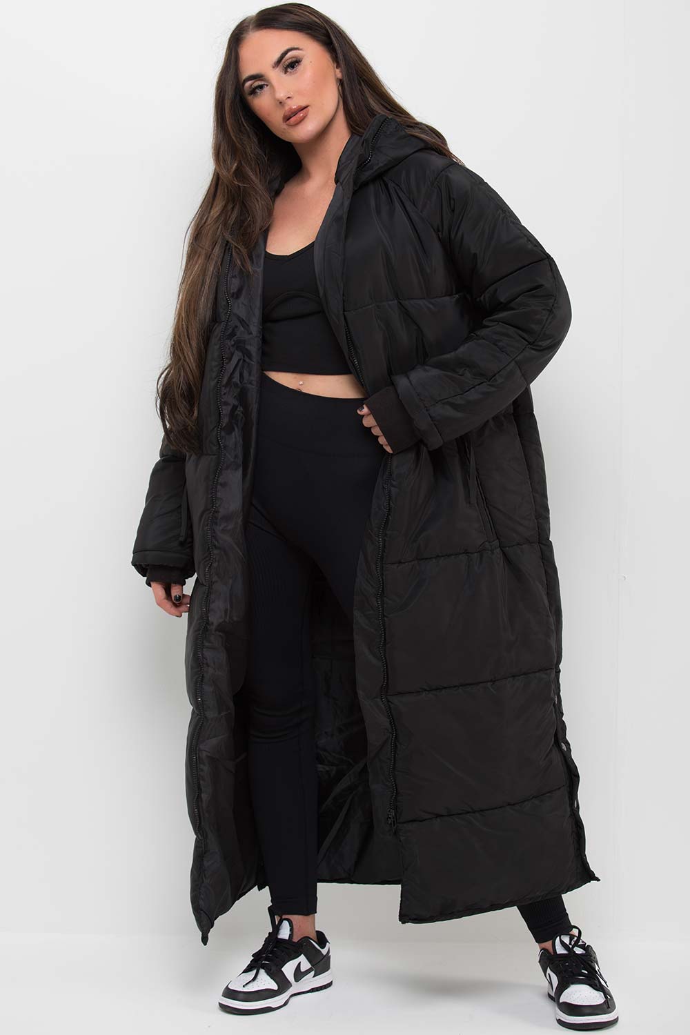 long puffer coat womens