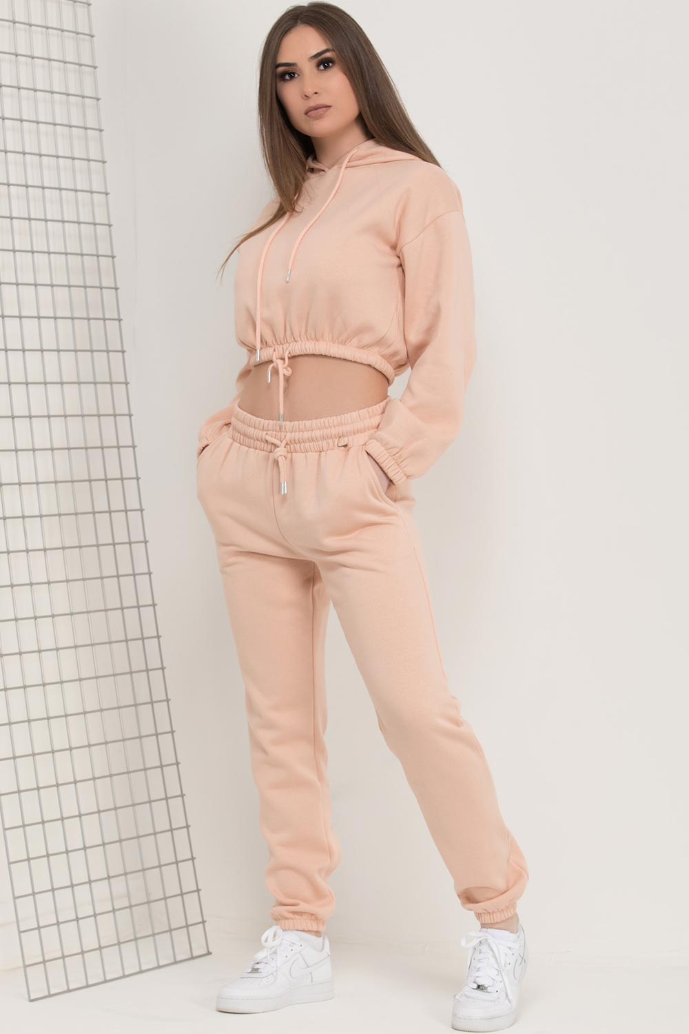 womens pink loungewear set uk