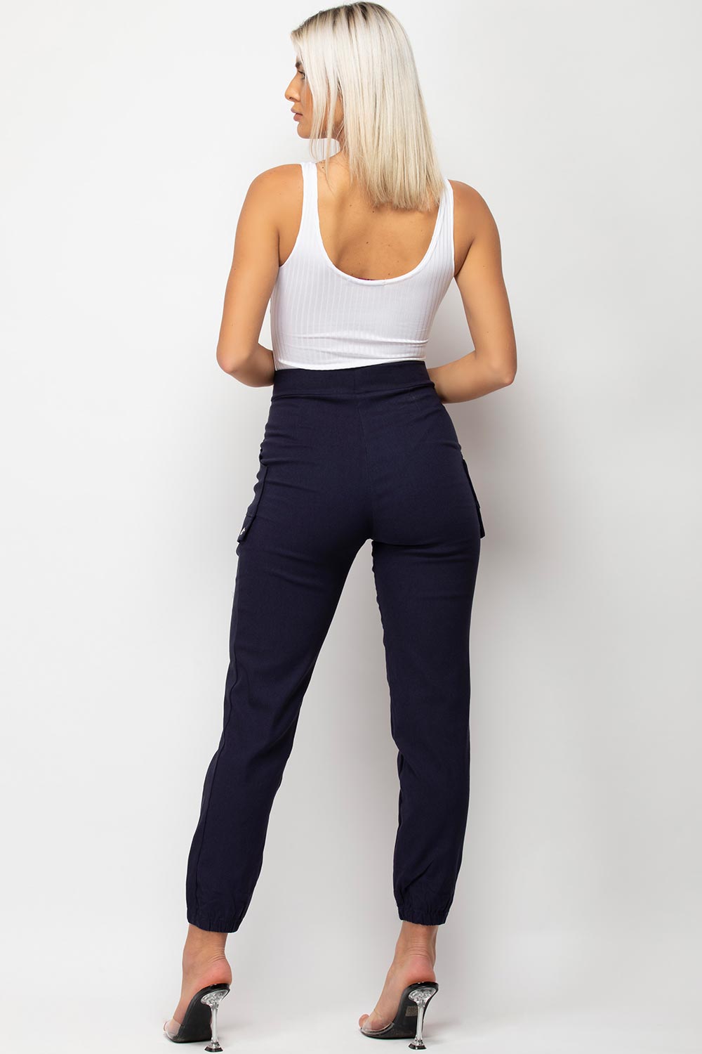 white ribbed bodysuit