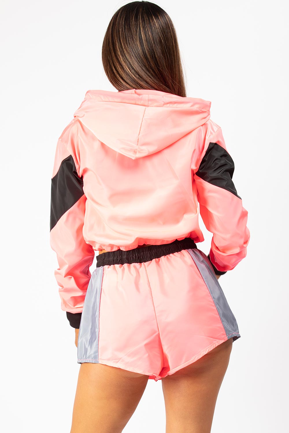 neon pink lounge set