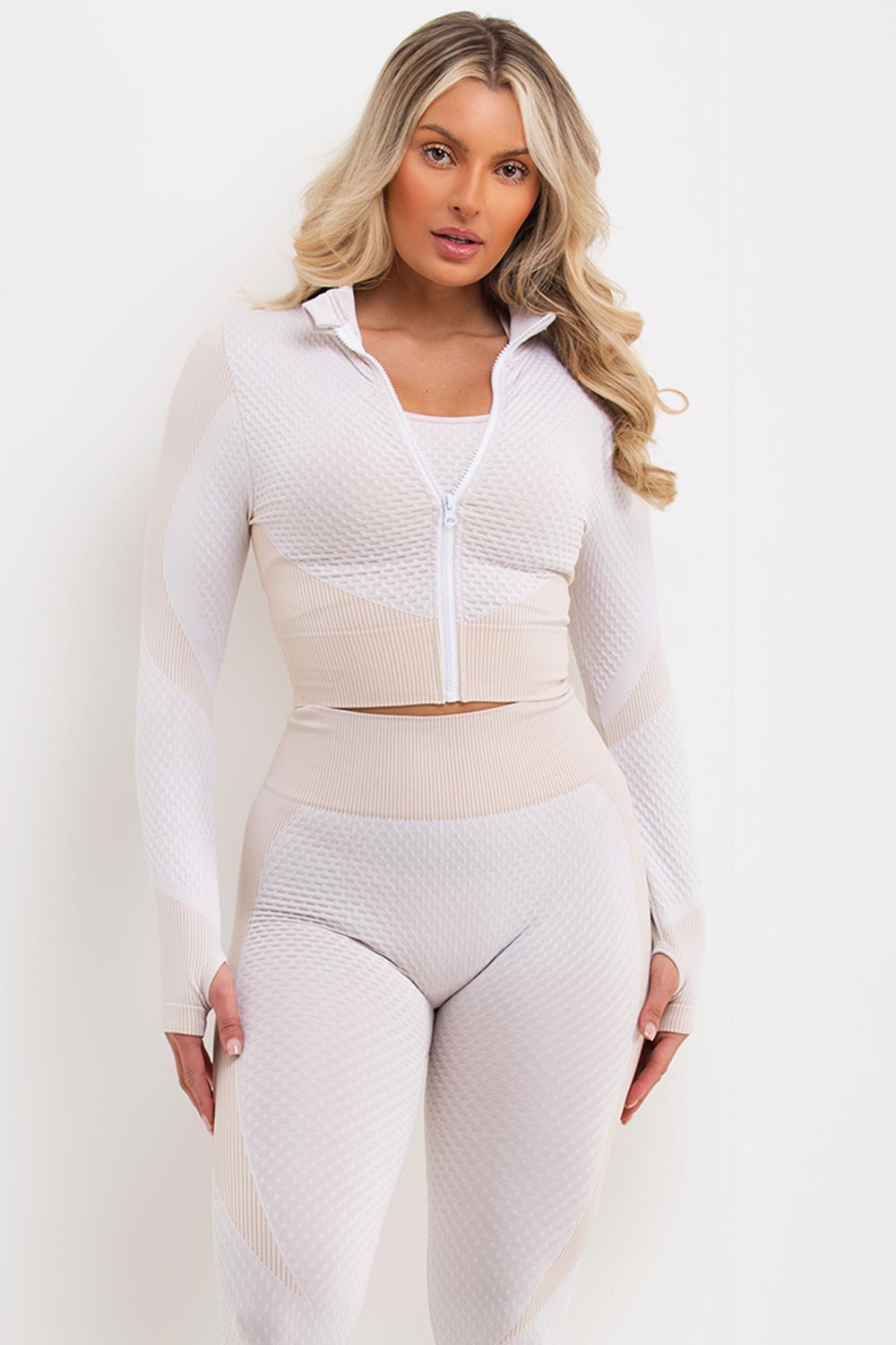 gym wear co ord three piece set uk womens