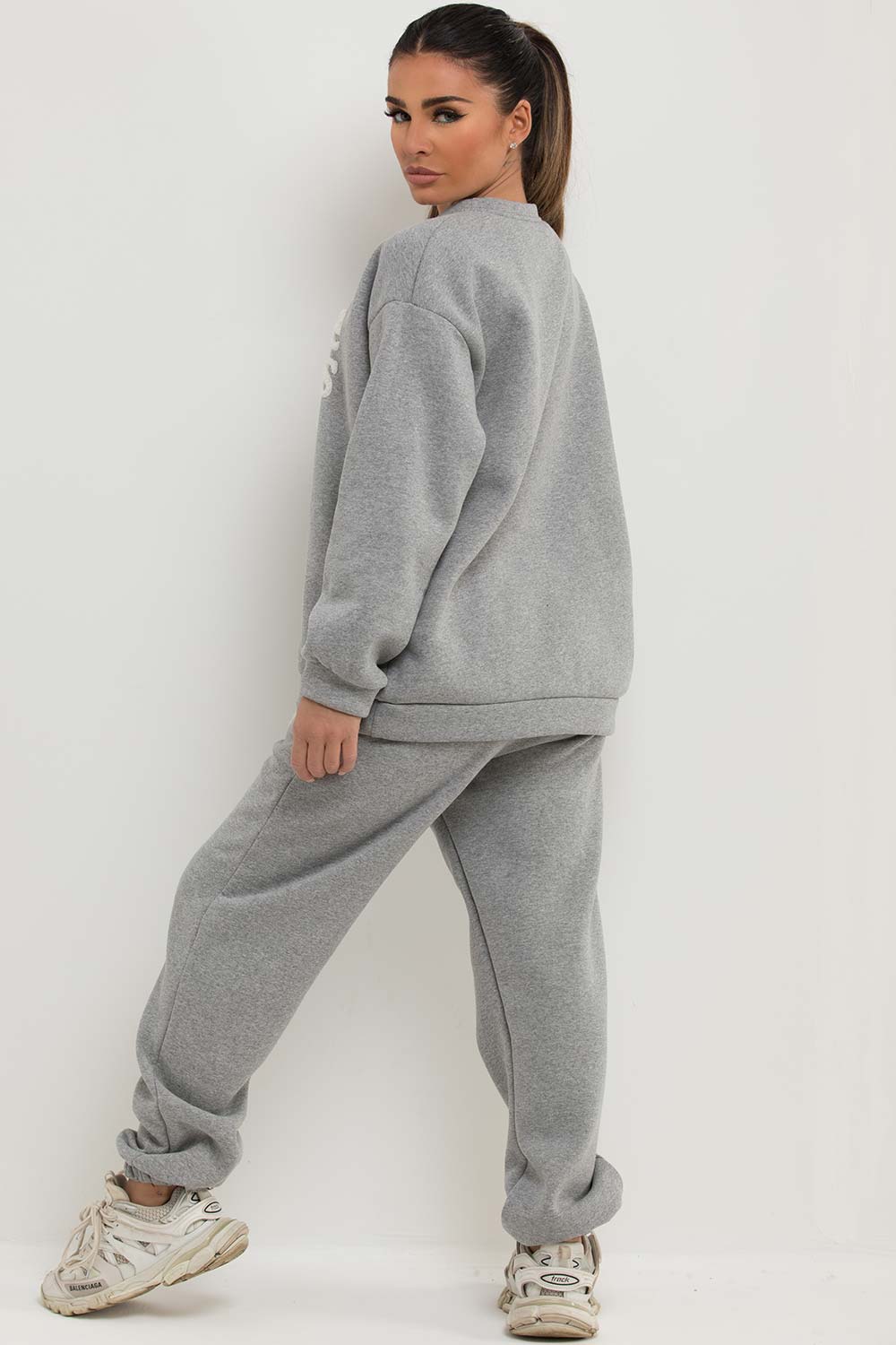 womens oversized loungewear co ord set