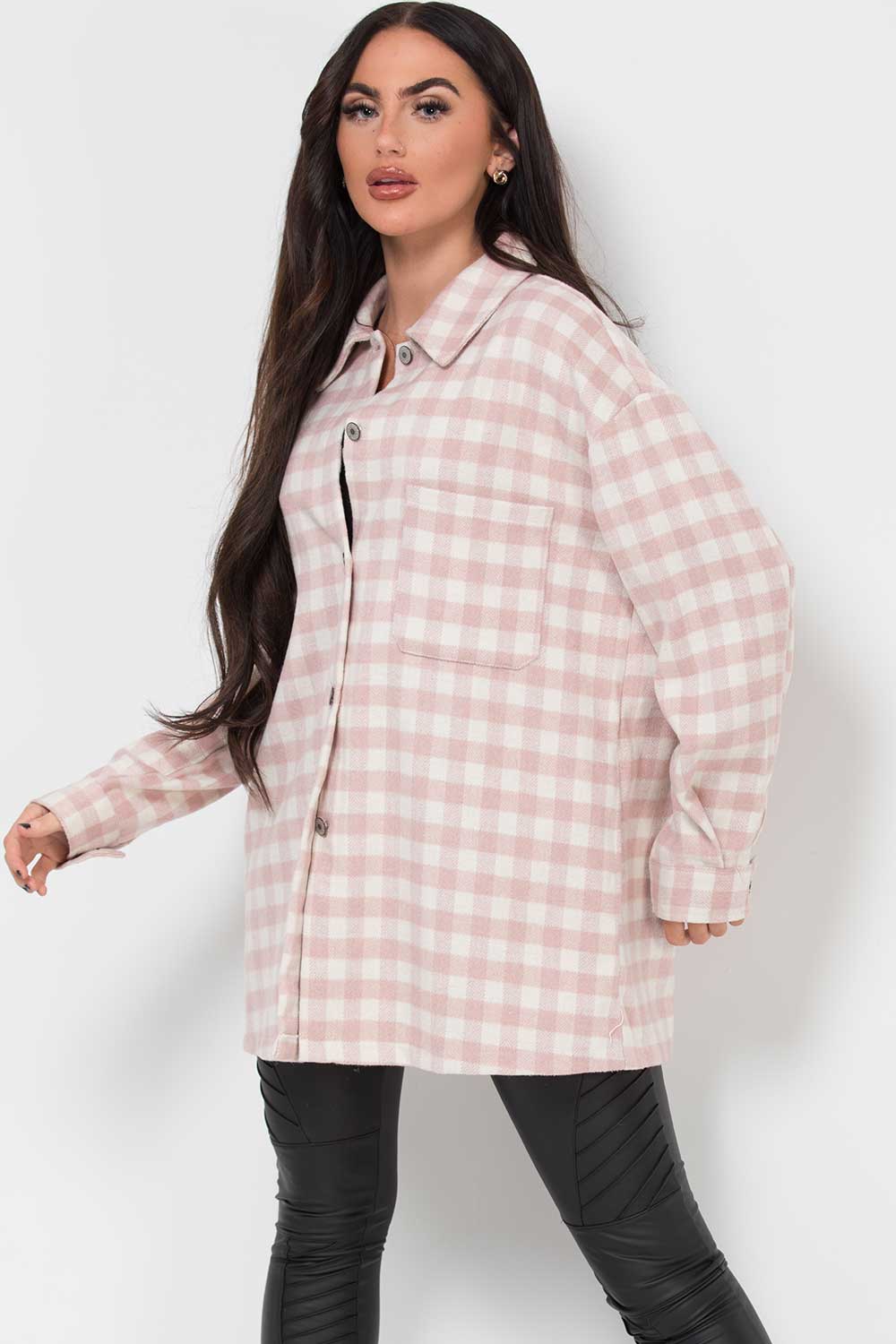 oversized shacket womens