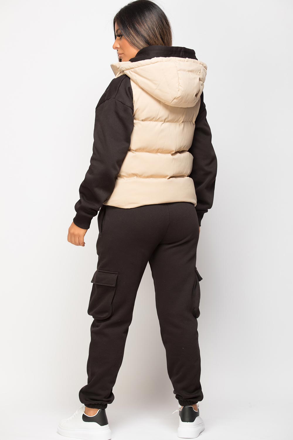 padded puffer hooded gilet