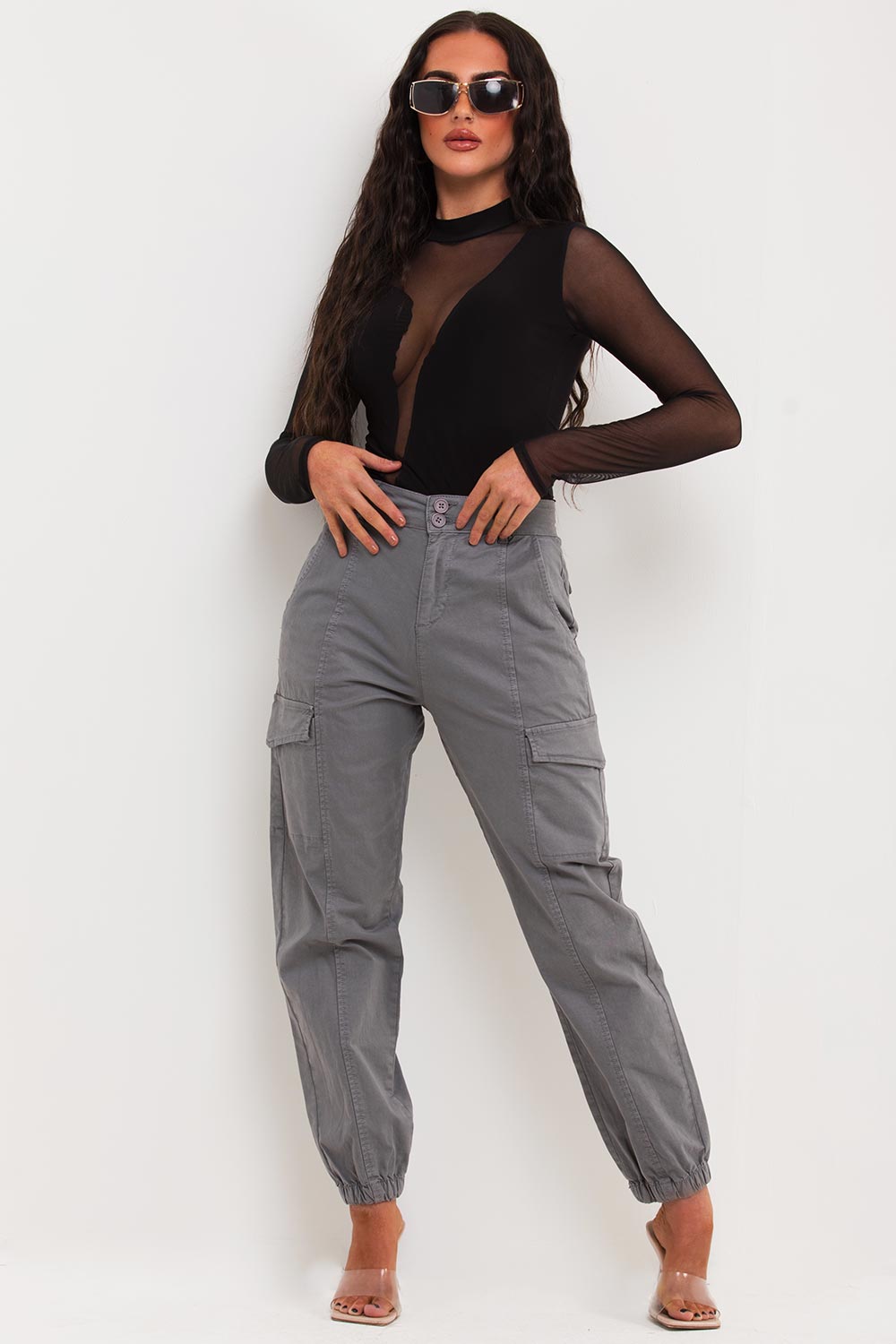 womens cargo trousers uk